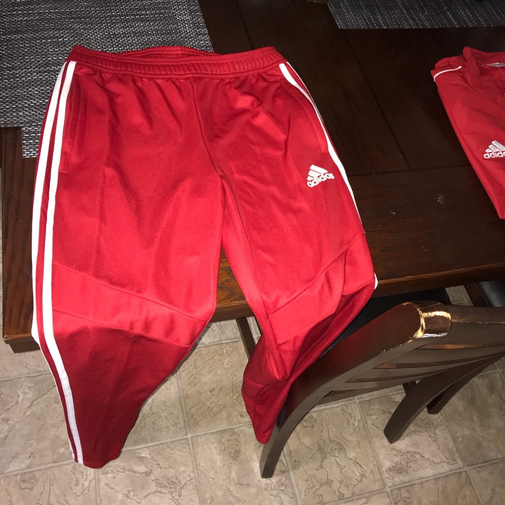 Addida’s track pants